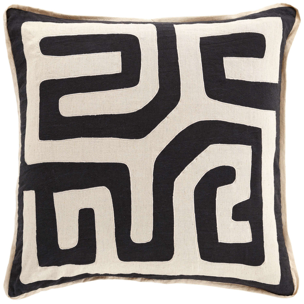 Tula Embroidered Decorative Pillow - 22" Square