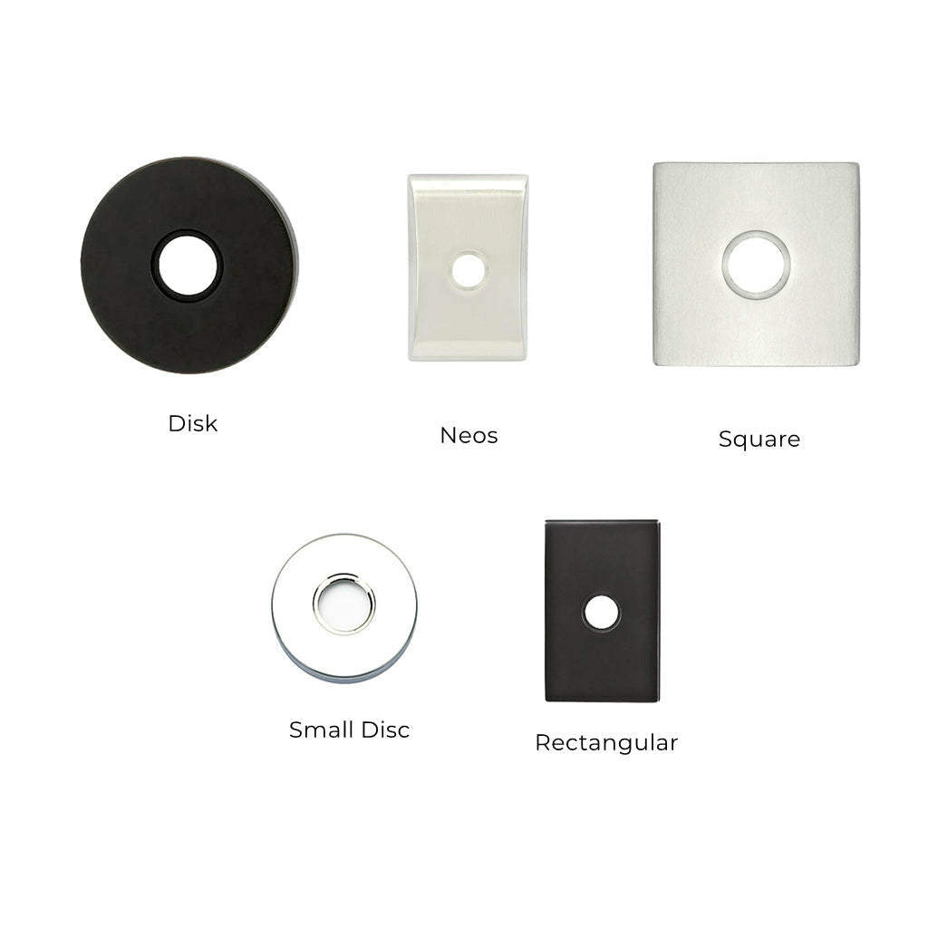Modern Brass Double Hook with Rosette - Satin Brass - Disk | Open Box - Light House Co.