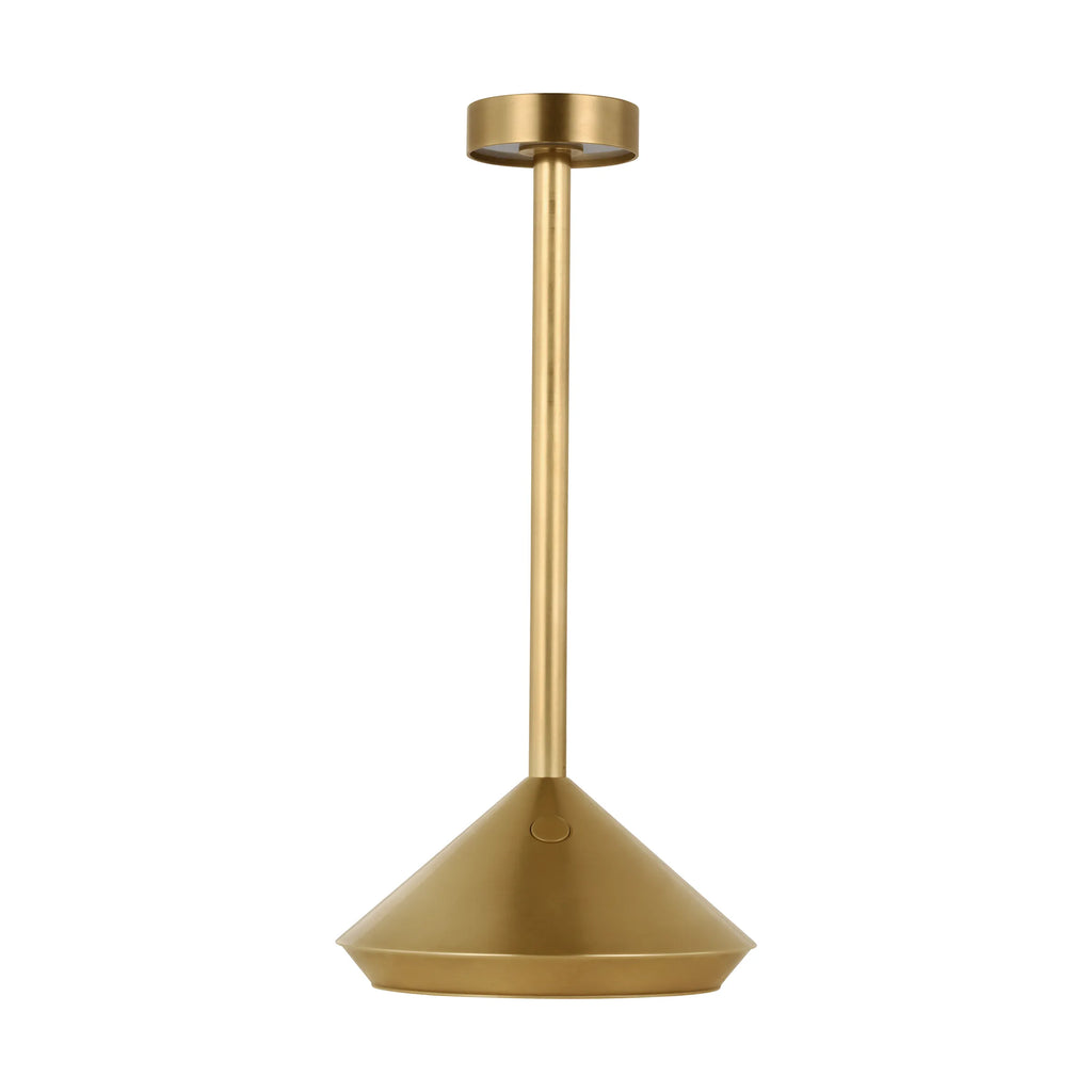 Moneta Short Accent Rechargeable Table Lamp - Light House Co.
