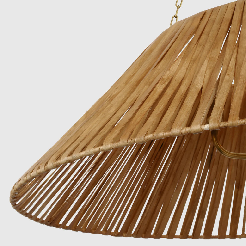 Corinne Extra Large Wrapped Hanging Shade - Light House Co.