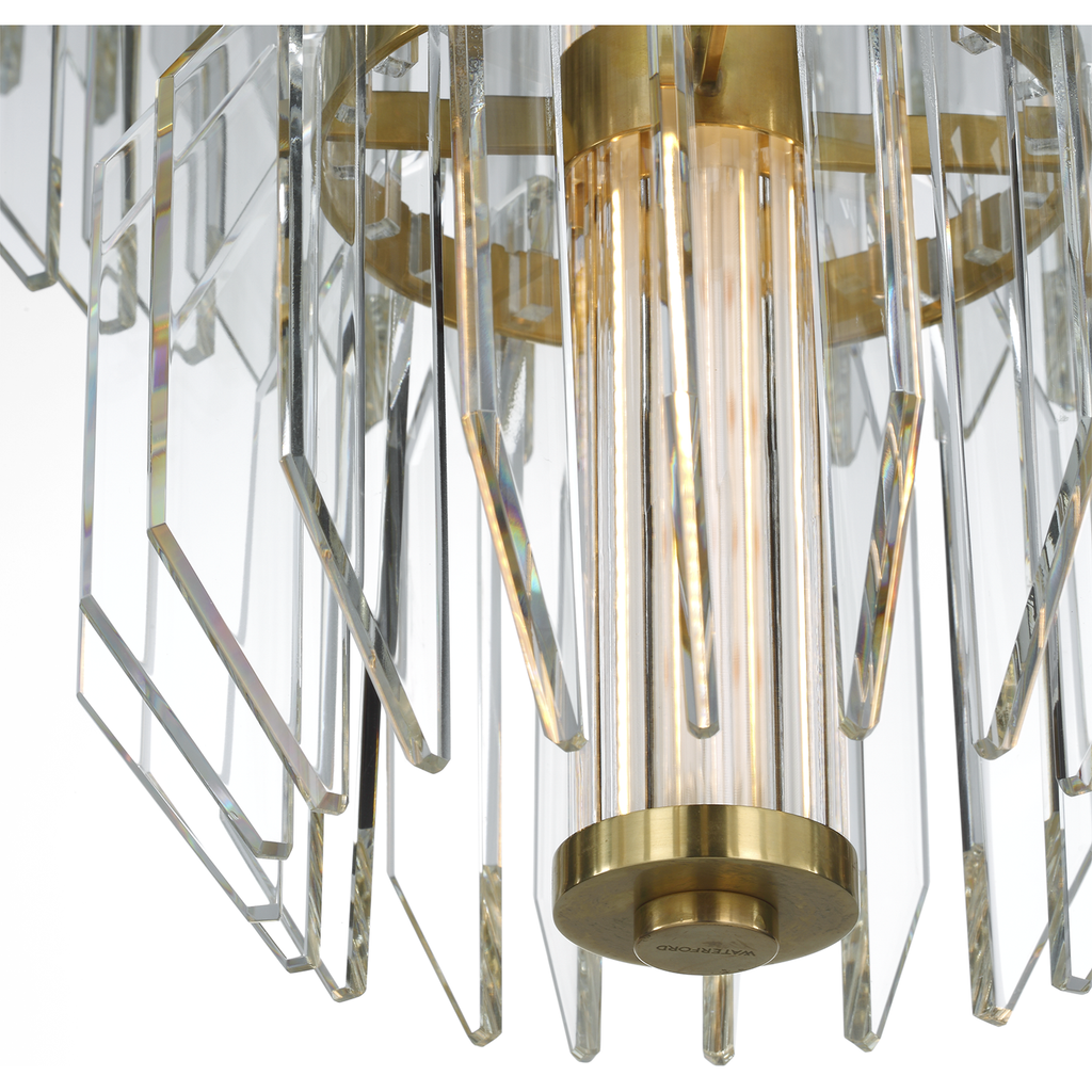 Killarney 32" Layered Chandelier | LED Chandeliers | Visual Comfort Signature - Light House Co.