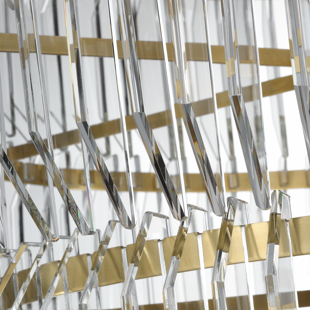 Killarney 32" Layered Chandelier | LED Chandeliers | Visual Comfort Signature - Light House Co.
