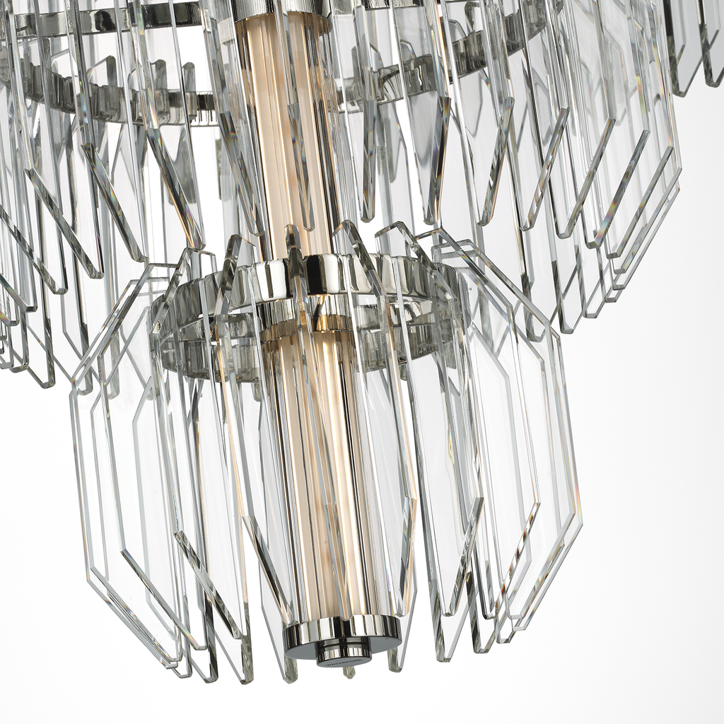 Killarney 32" Layered Chandelier | LED Chandeliers | Visual Comfort Signature - Light House Co.