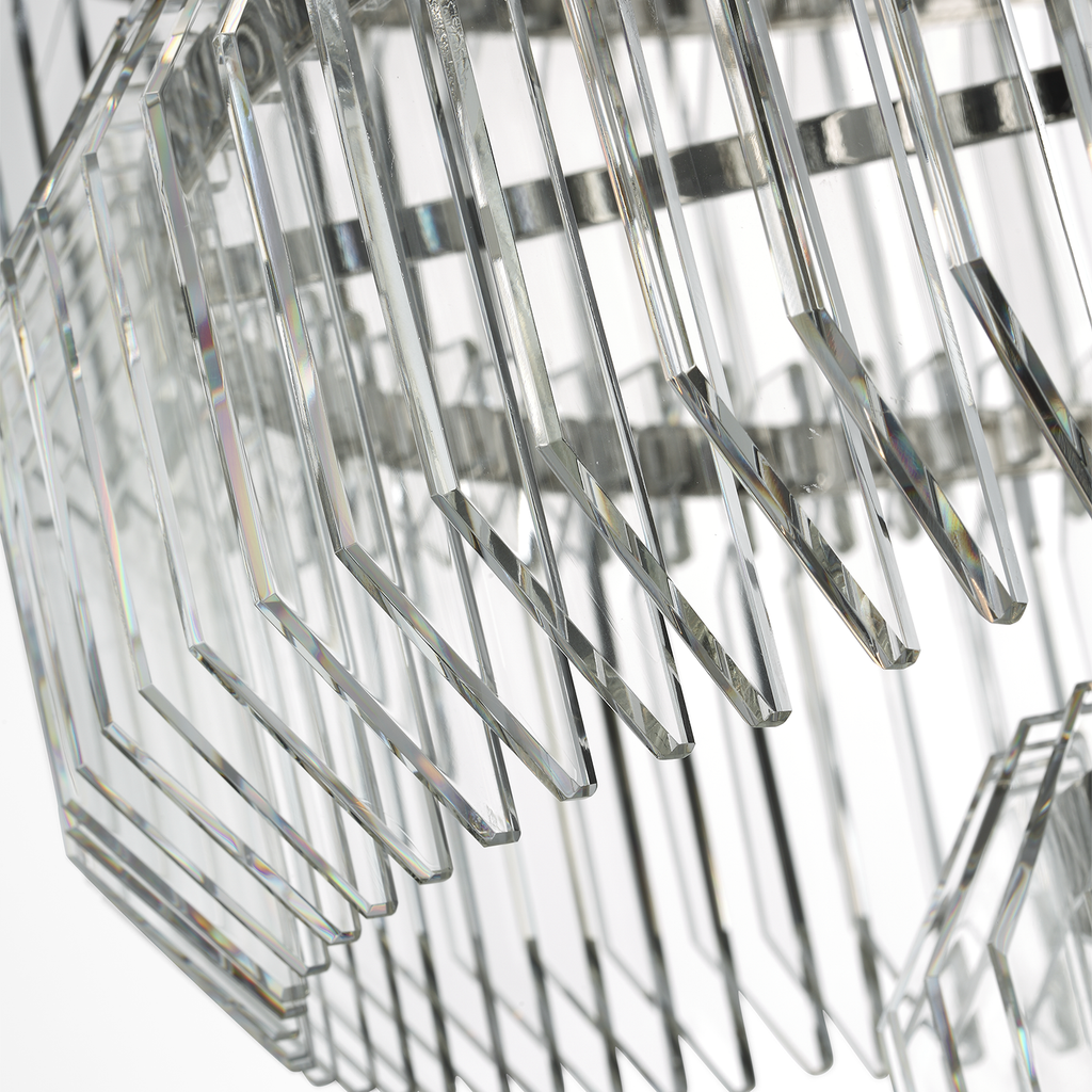 Killarney 32" Layered Chandelier | LED Chandeliers | Visual Comfort Signature - Light House Co.