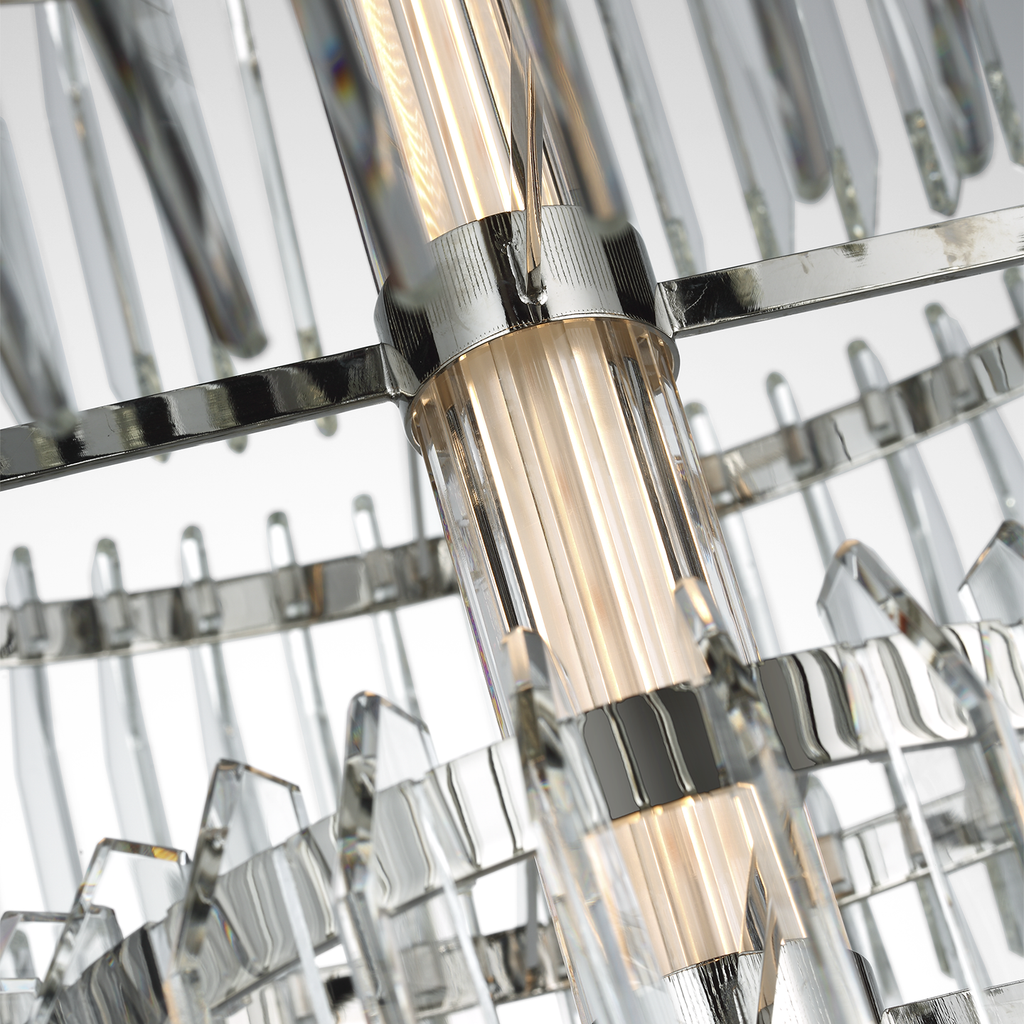 Killarney 32" Layered Chandelier | LED Chandeliers | Visual Comfort Signature - Light House Co.