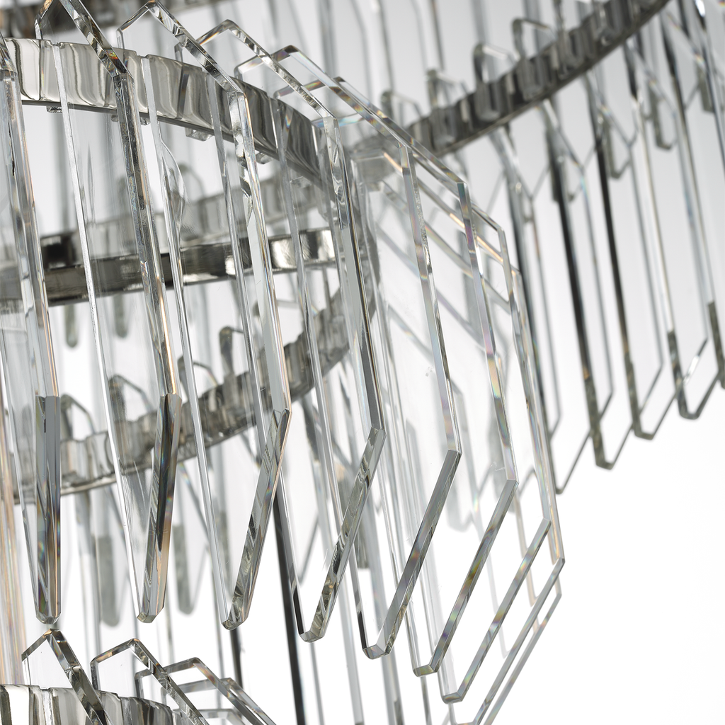 Killarney 32" Layered Chandelier | LED Chandeliers | Visual Comfort Signature - Light House Co.