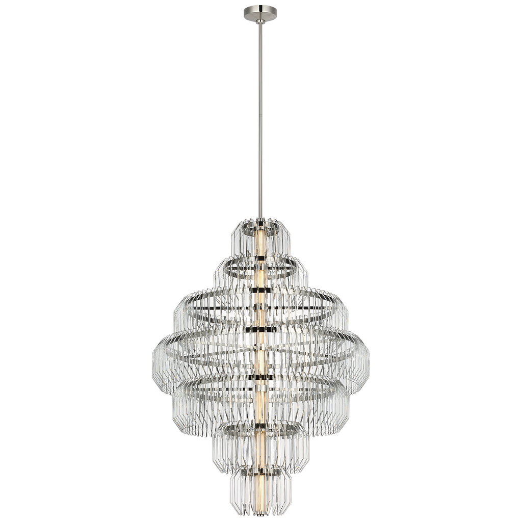 Killarney 32" Layered Chandelier | LED Chandeliers | Visual Comfort Signature - Light House Co.