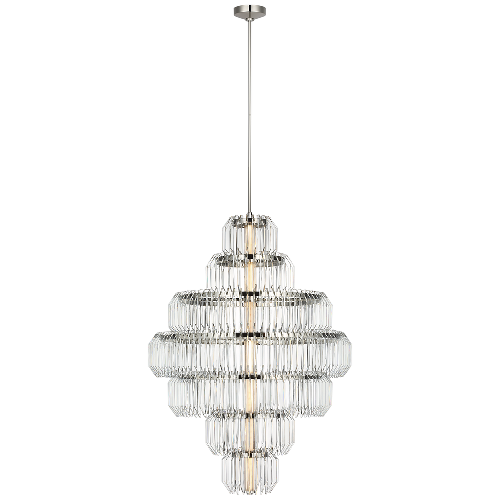 Killarney 32" Layered Chandelier | LED Chandeliers | Visual Comfort Signature - Light House Co.