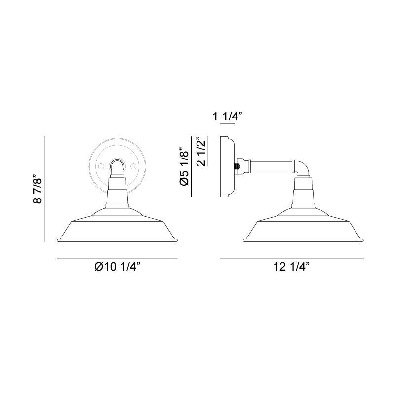 Scacchi Outdoor Wall Sconce - Light House Co.