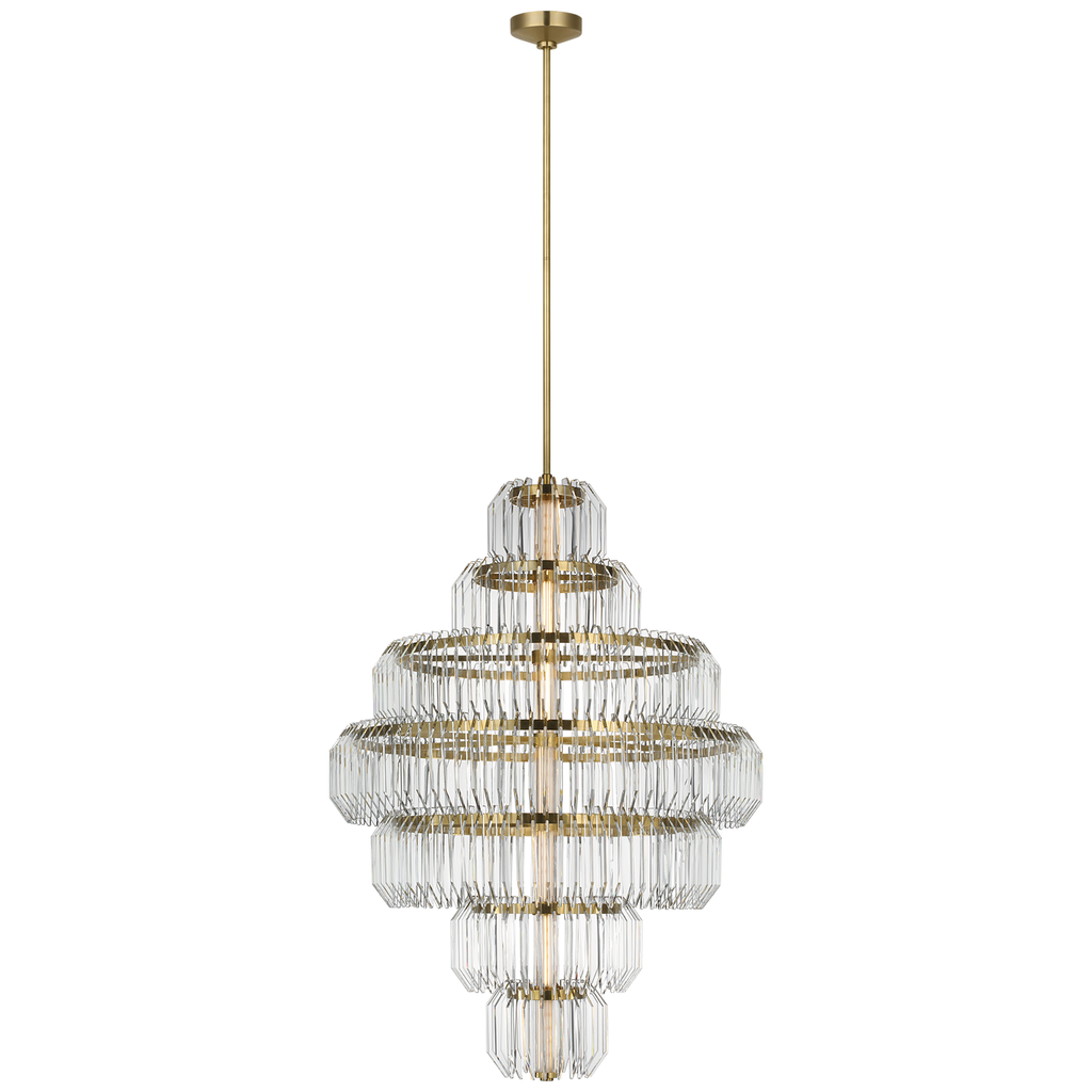 Killarney 32" Layered Chandelier | LED Chandeliers | Visual Comfort Signature - Light House Co.