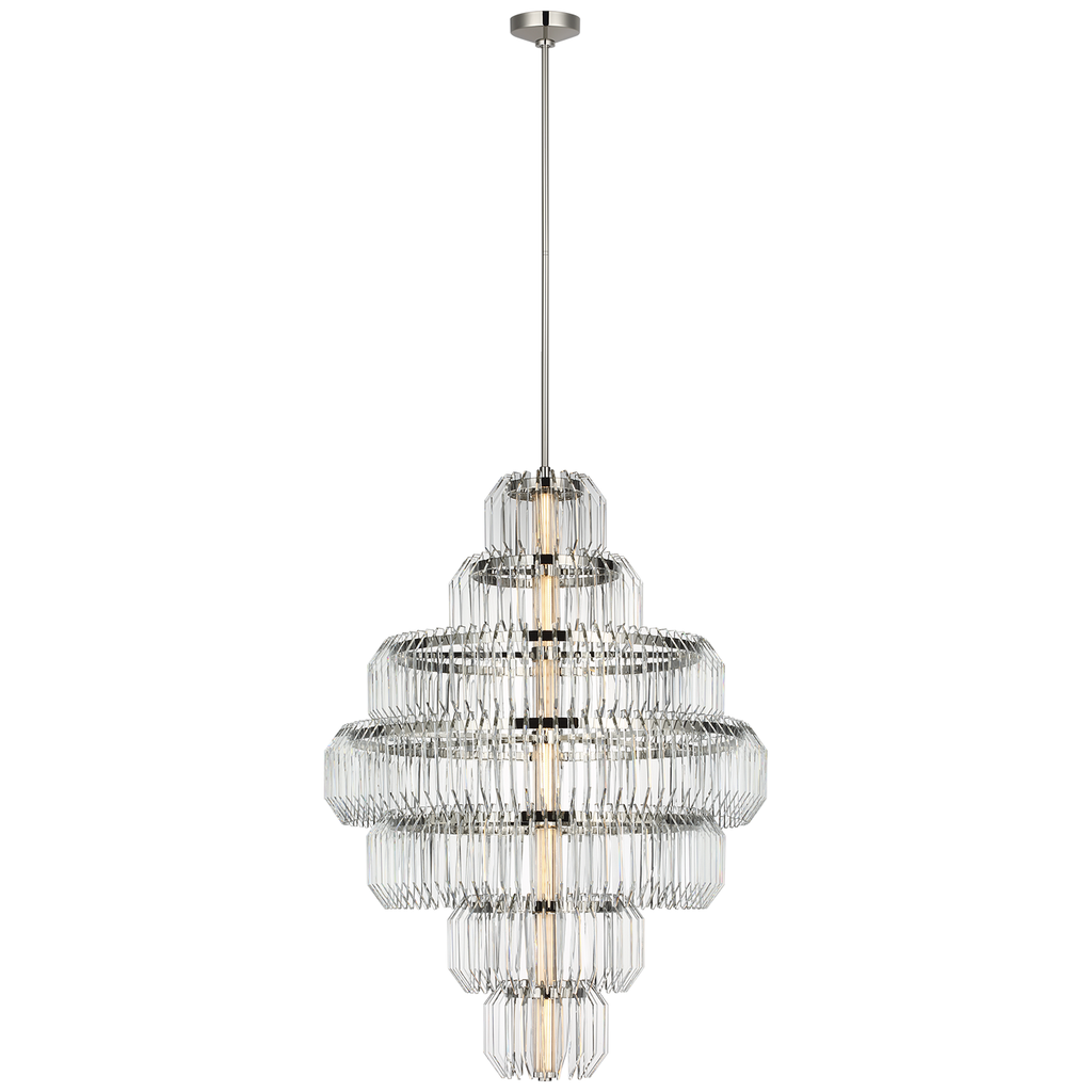 Killarney 32" Layered Chandelier | LED Chandeliers | Visual Comfort Signature - Light House Co.