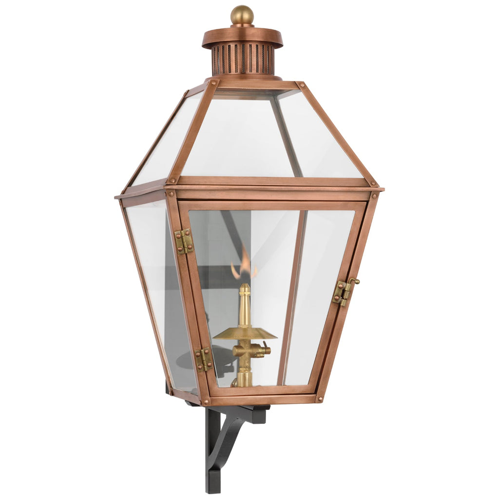 Stratford Bracketed Gas Wall Lantern - Light House Co.