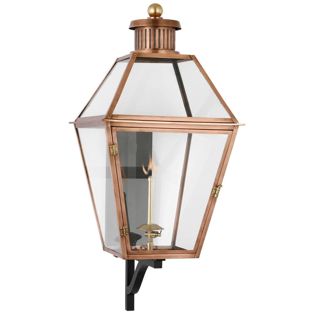 Stratford Bracketed Gas Wall Lantern - Light House Co.