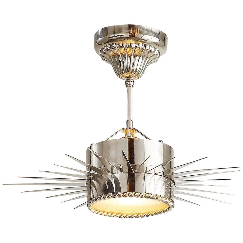 Soleil Semi-Flush Mount - Light House Co.