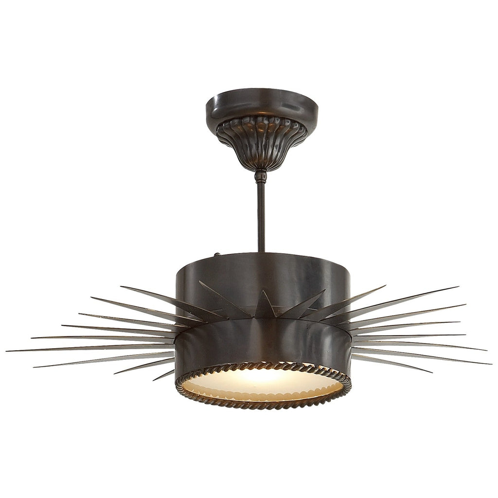 Soleil Semi-Flush Mount - Light House Co.