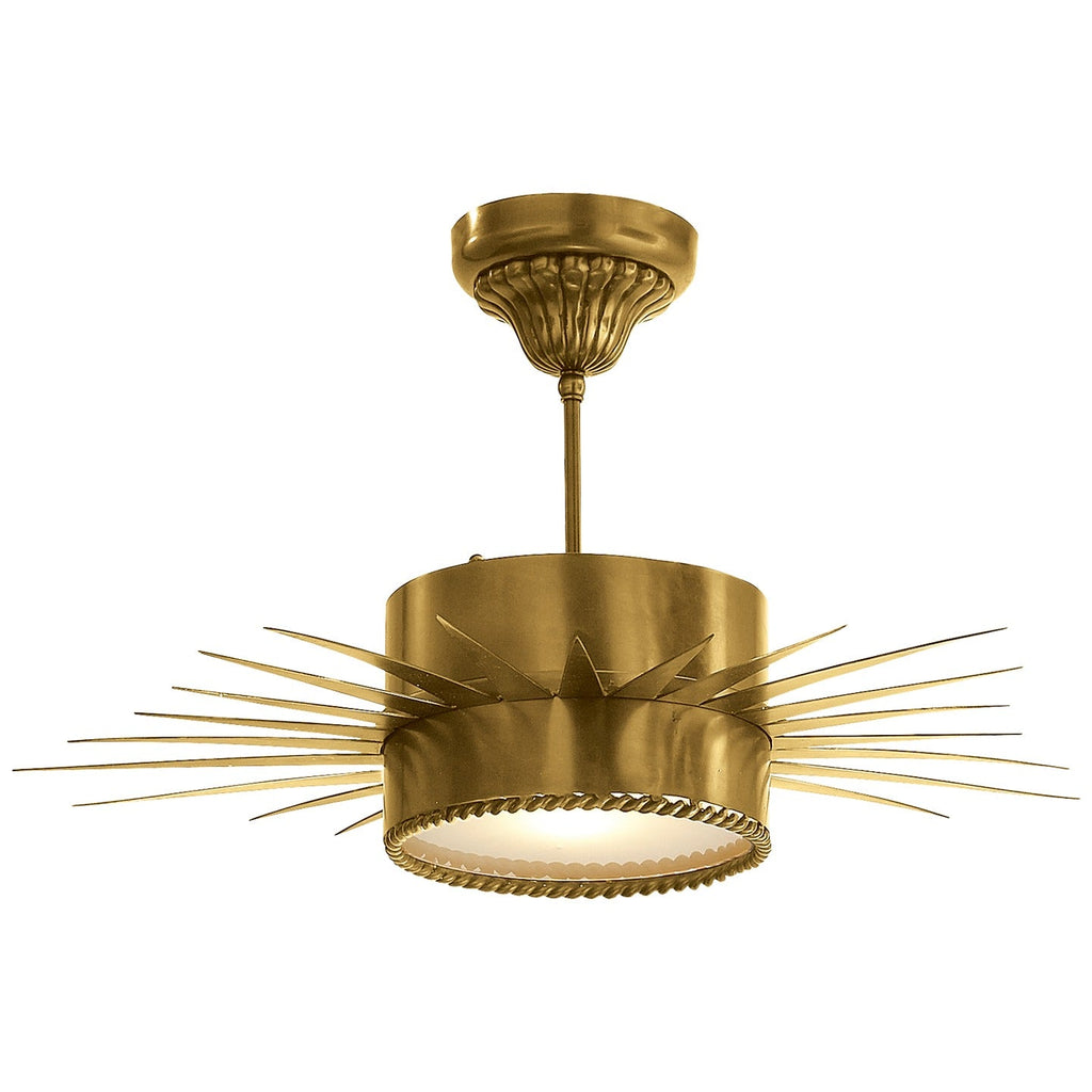 Soleil Semi-Flush Mount - Light House Co.