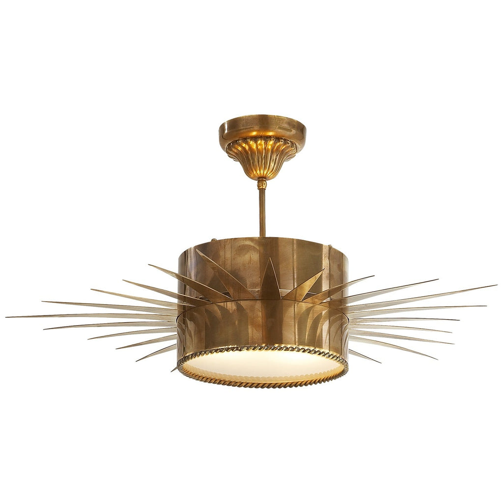 Soleil Semi-Flush Mount - Light House Co.