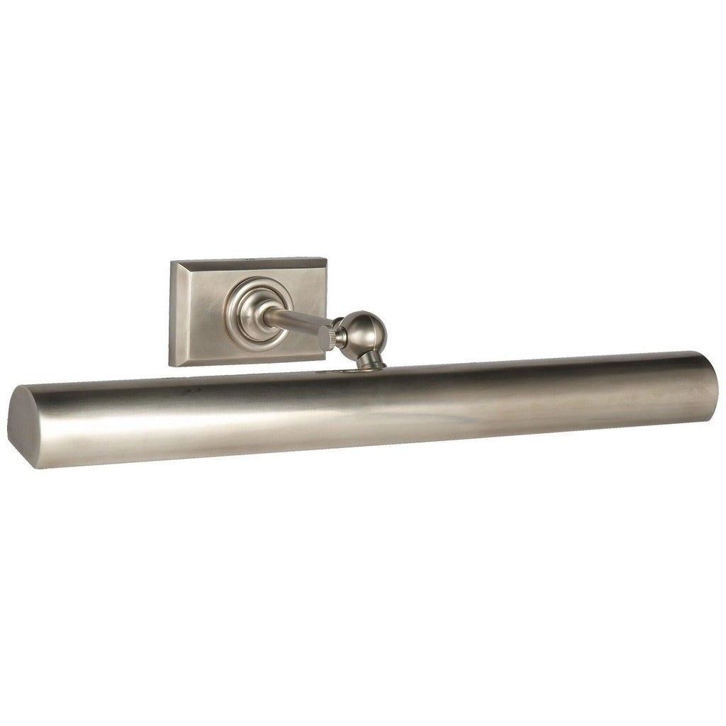 18" Cabinet Maker's Picture Light - Antique Nickel | Open Box - Light House Co.