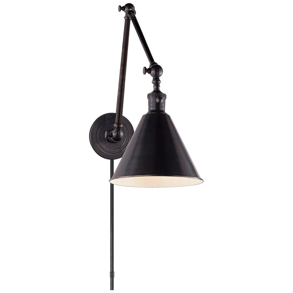 Boston Functional Double Arm Library Light - Light House Co.