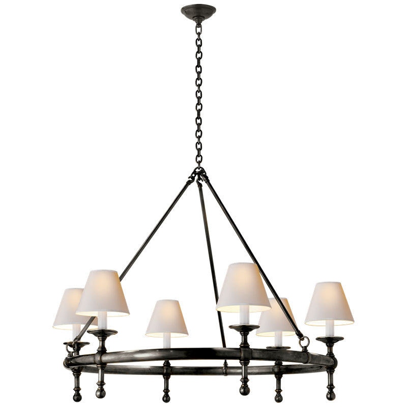 Classic Ring Chandelier - Light House Co.