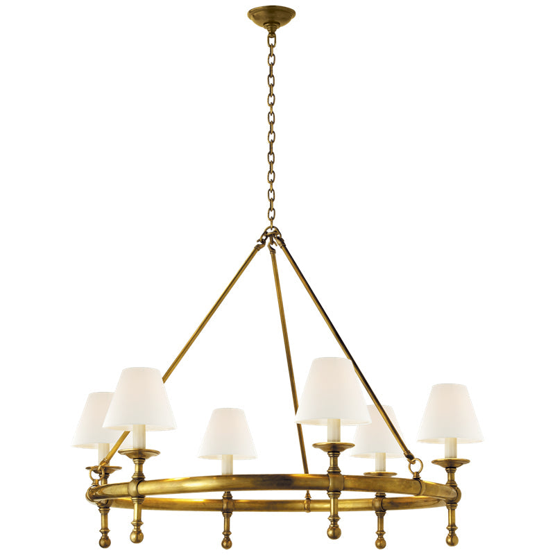 Classic Ring Chandelier - Light House Co.
