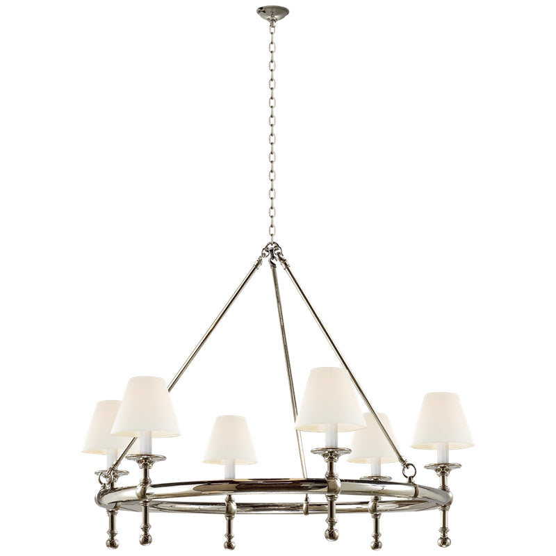 Classic Ring Chandelier - Light House Co.