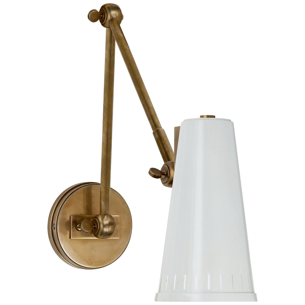 Antonio Adjustable Two Arm Wall Lamp - Light House Co.