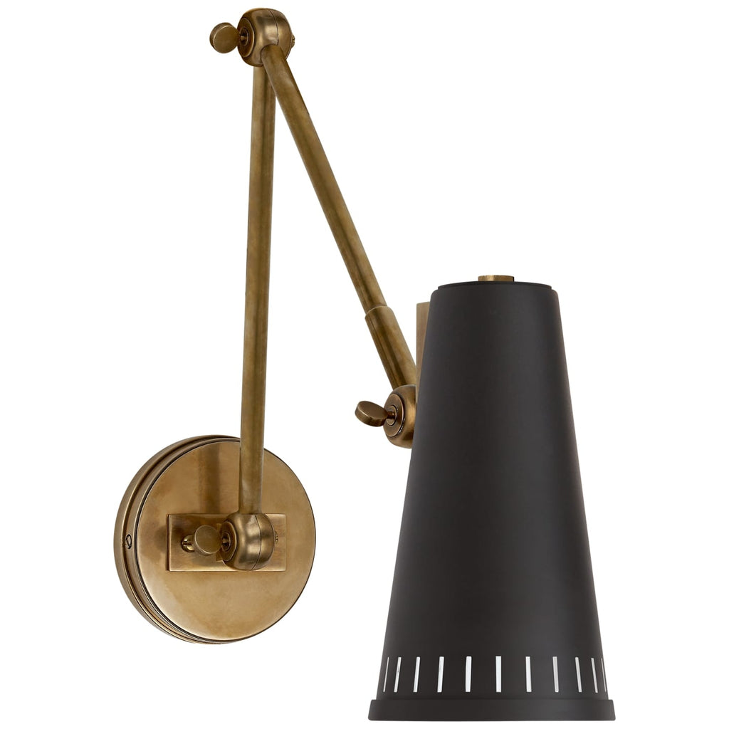 Antonio Adjustable Two Arm Wall Lamp - Light House Co.