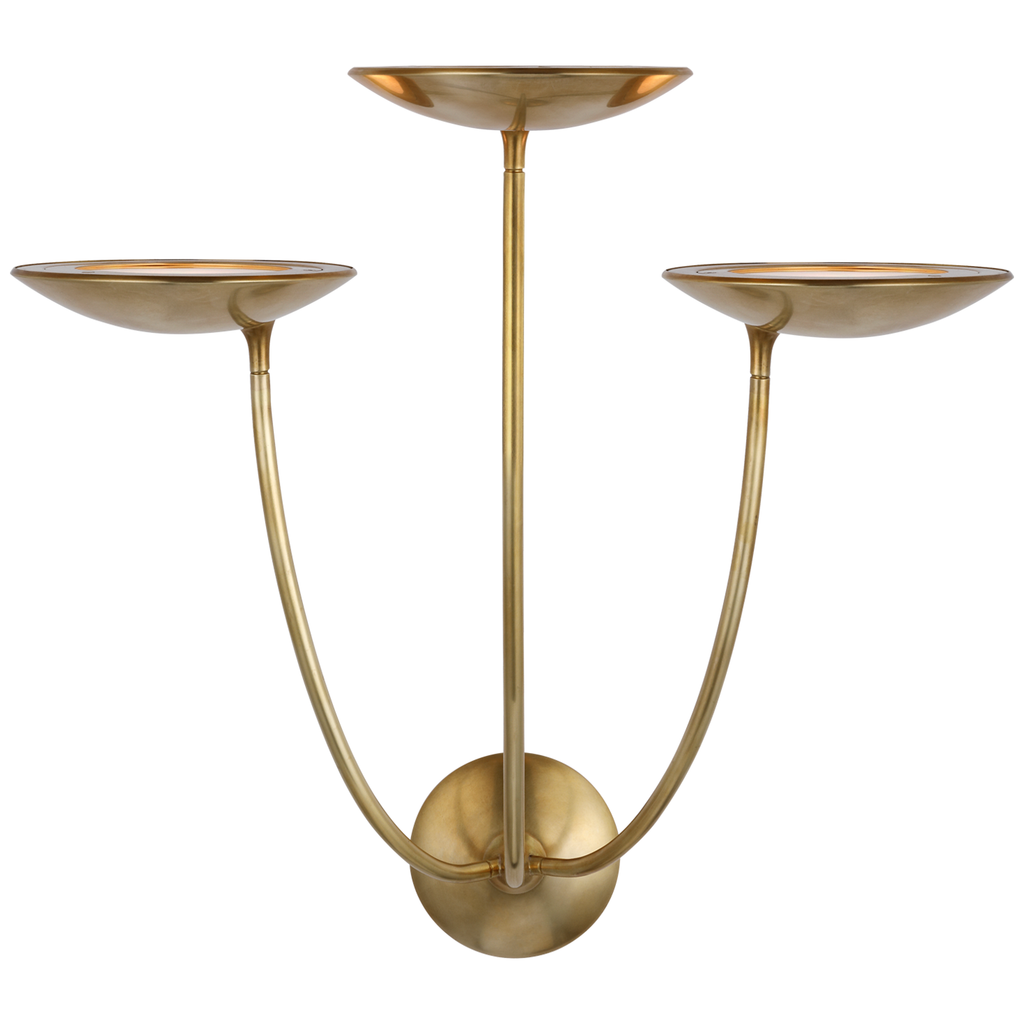 Keira Large Triple Sconce - Light House Co.