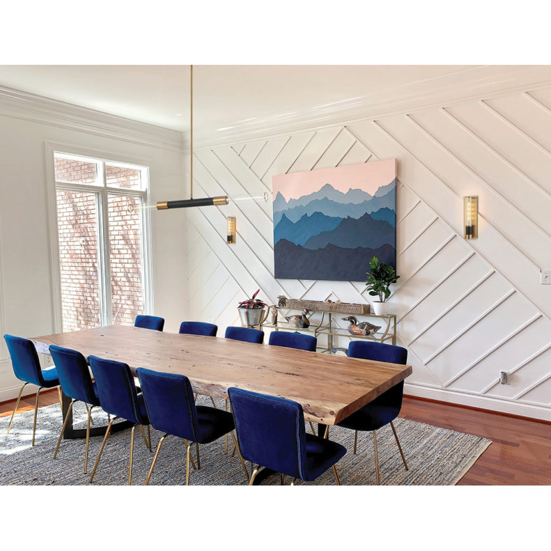 Tubo Linear Chandelier - Light House Co.