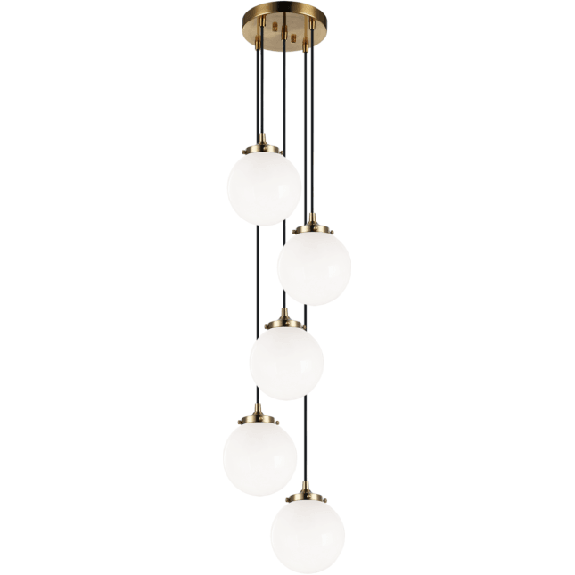 Bougie 5 Light Chandelier - Light House Co.