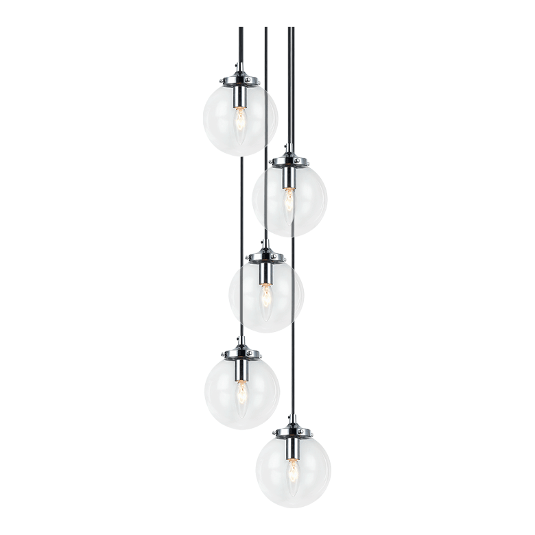 Bougie 5 Light Chandelier - Light House Co.