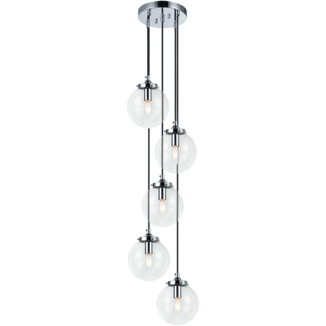 Bougie 5 Light Chandelier - Light House Co.