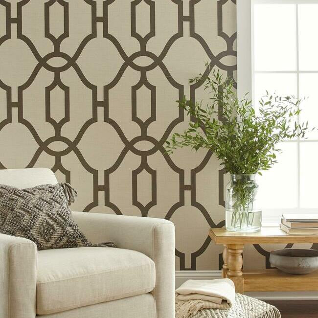 Woven Trellis Wallpaper | Wallpaper | York Wallcoverings - Light House Co.