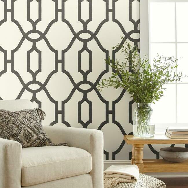 Woven Trellis Wallpaper | Wallpaper | York Wallcoverings - Light House Co.