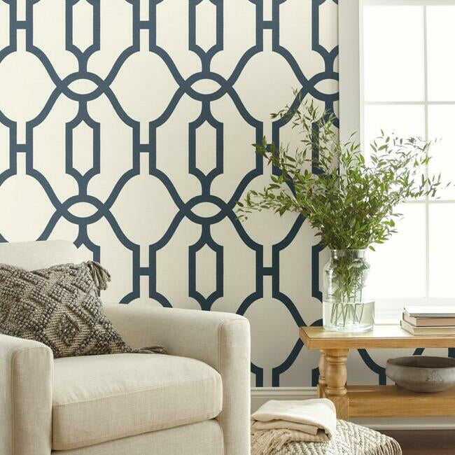 Woven Trellis Wallpaper | Wallpaper | York Wallcoverings - Light House Co.