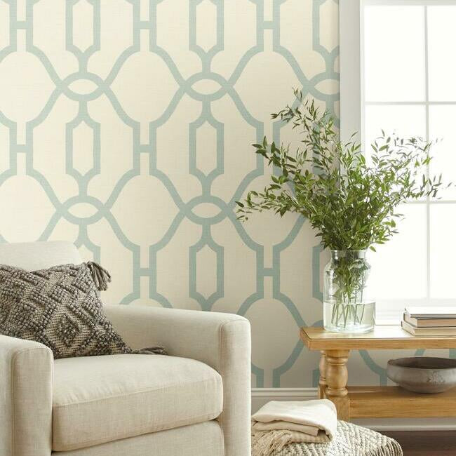 Woven Trellis Wallpaper | Wallpaper | York Wallcoverings - Light House Co.