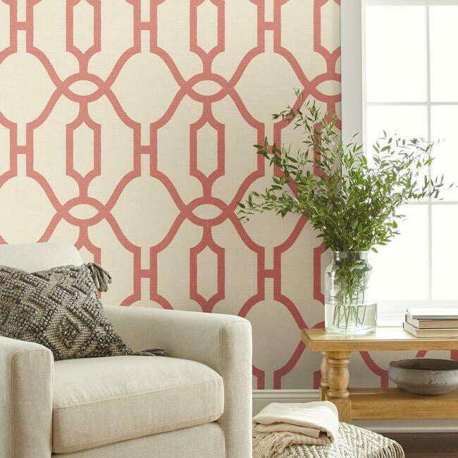 Woven Trellis Wallpaper | Wallpaper | York Wallcoverings - Light House Co.