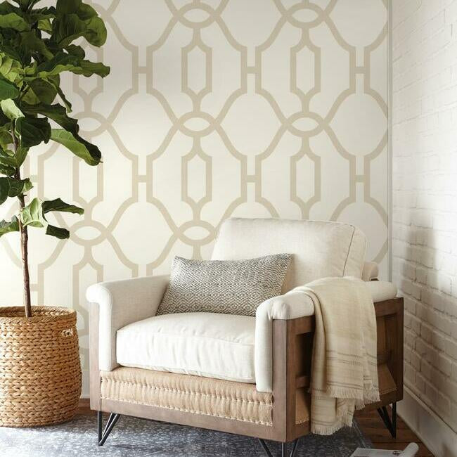 Woven Trellis Wallpaper | Wallpaper | York Wallcoverings - Light House Co.
