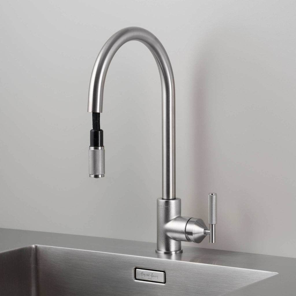 Kitchen Faucet / Pull-Out Mixer / Cross |  | Buster and Punch - Light House Co.