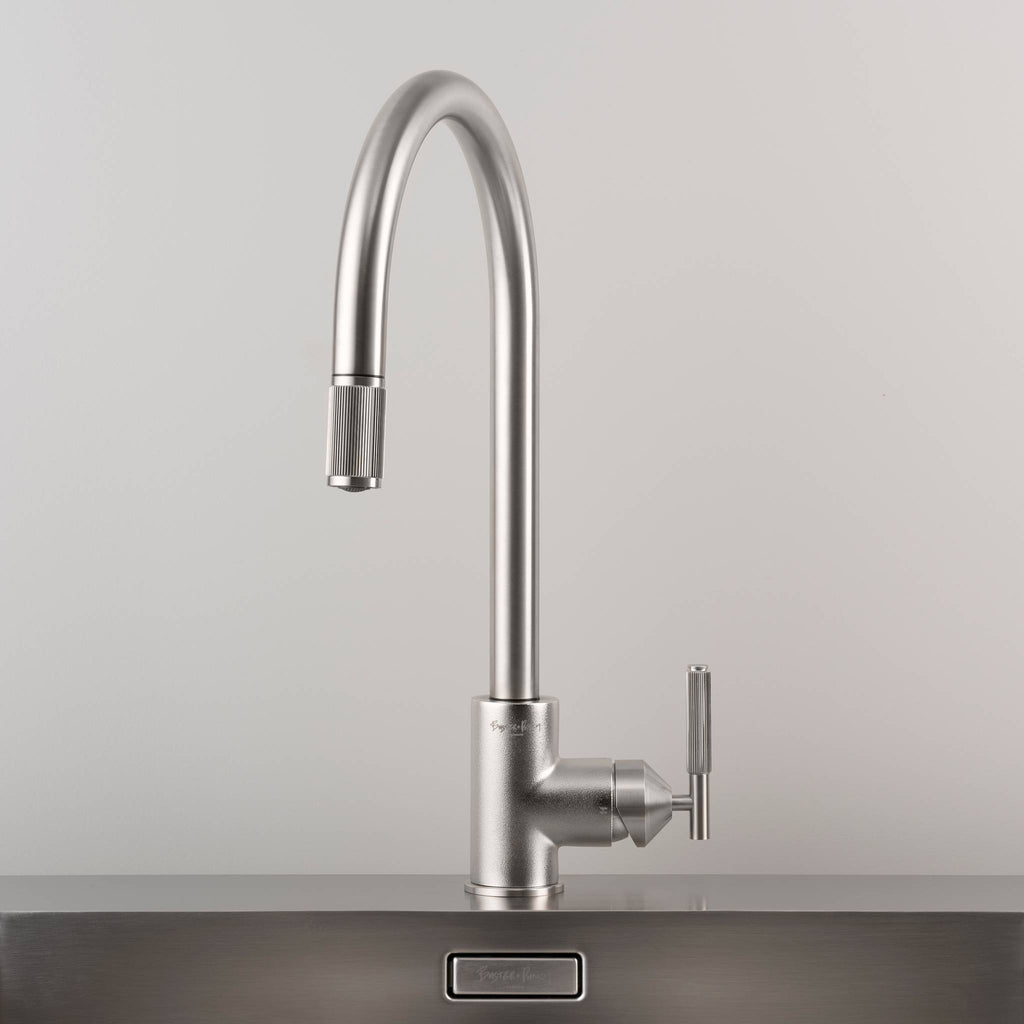 Kitchen Faucet / Pull-Out Mixer / Linear |  | Buster and Punch - Light House Co.