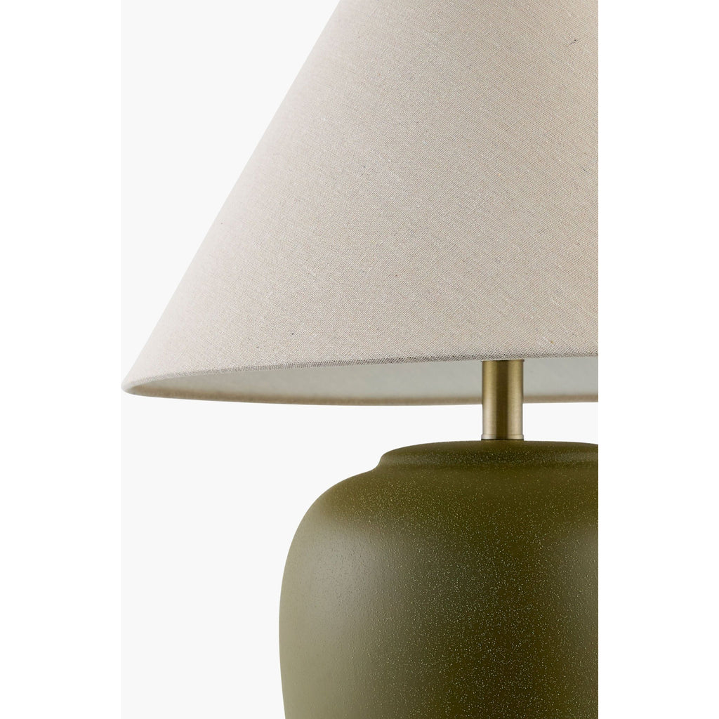 Bastille Green Accent Table Lamp - Light House Co.