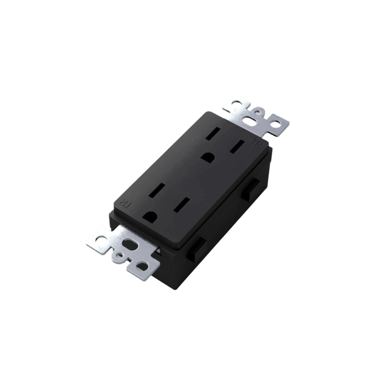 Outlet Module - Duplex - Black | Light House Co.