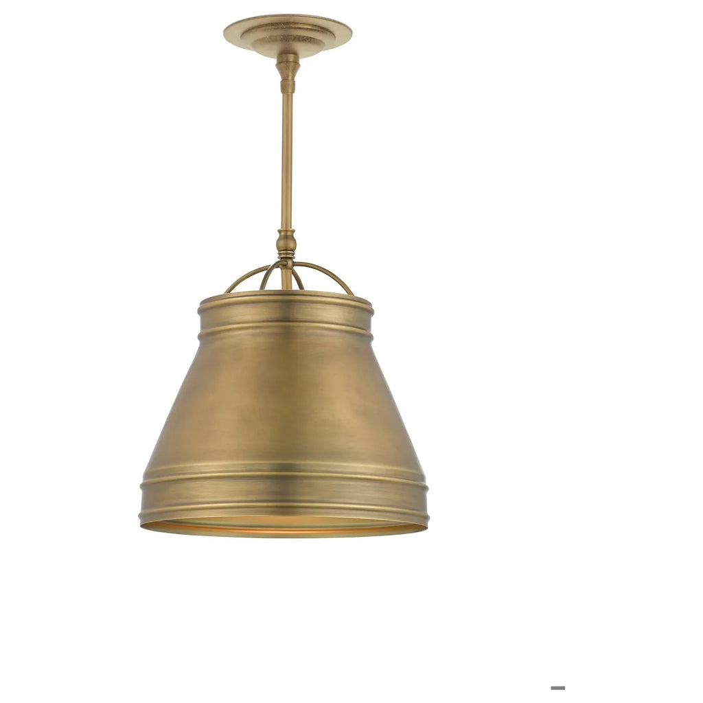 Lumley Brass Pendant - Light House Co.