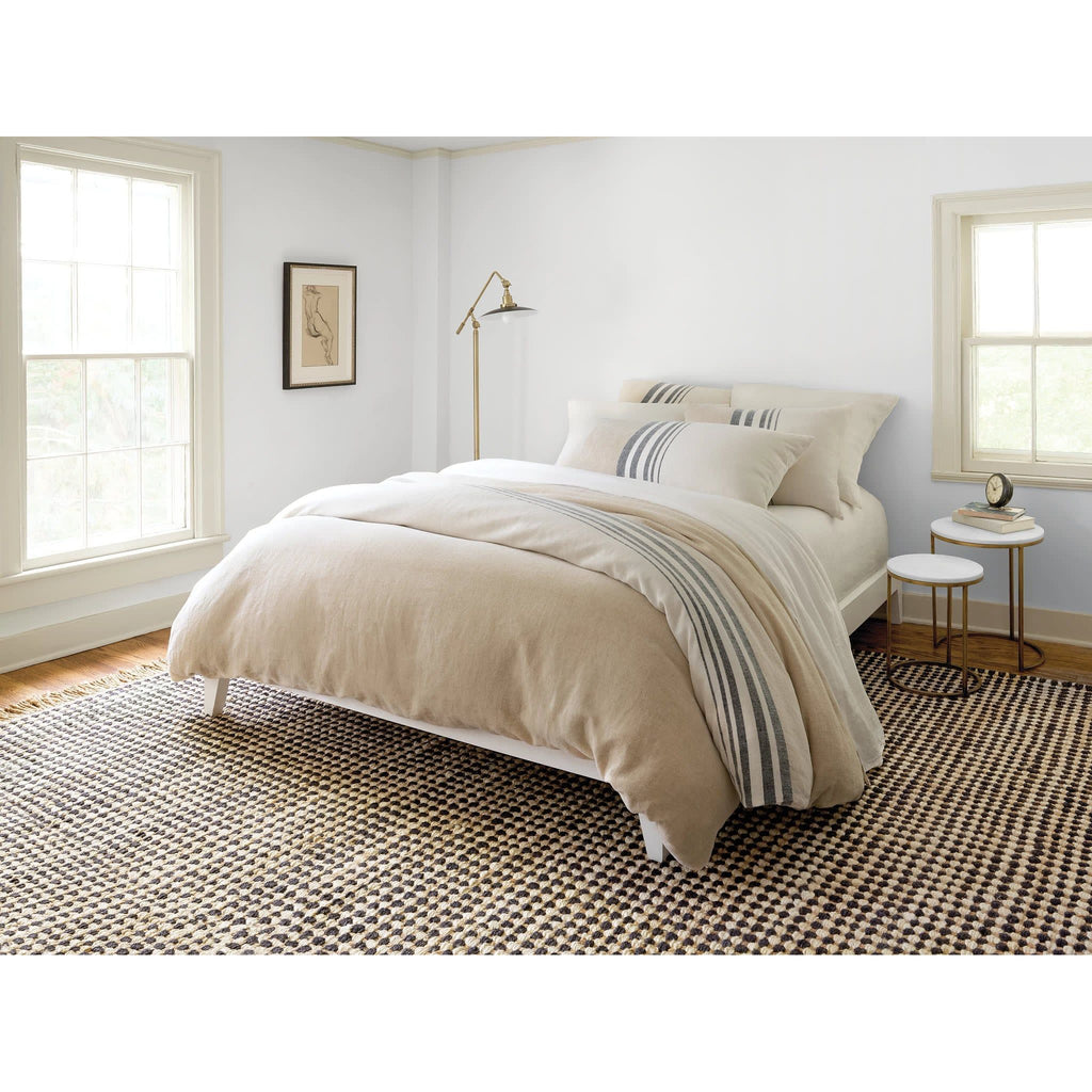 Linen Chenille Stripe Duvet Cover | Bedding | Annie Selke - Light House Co.