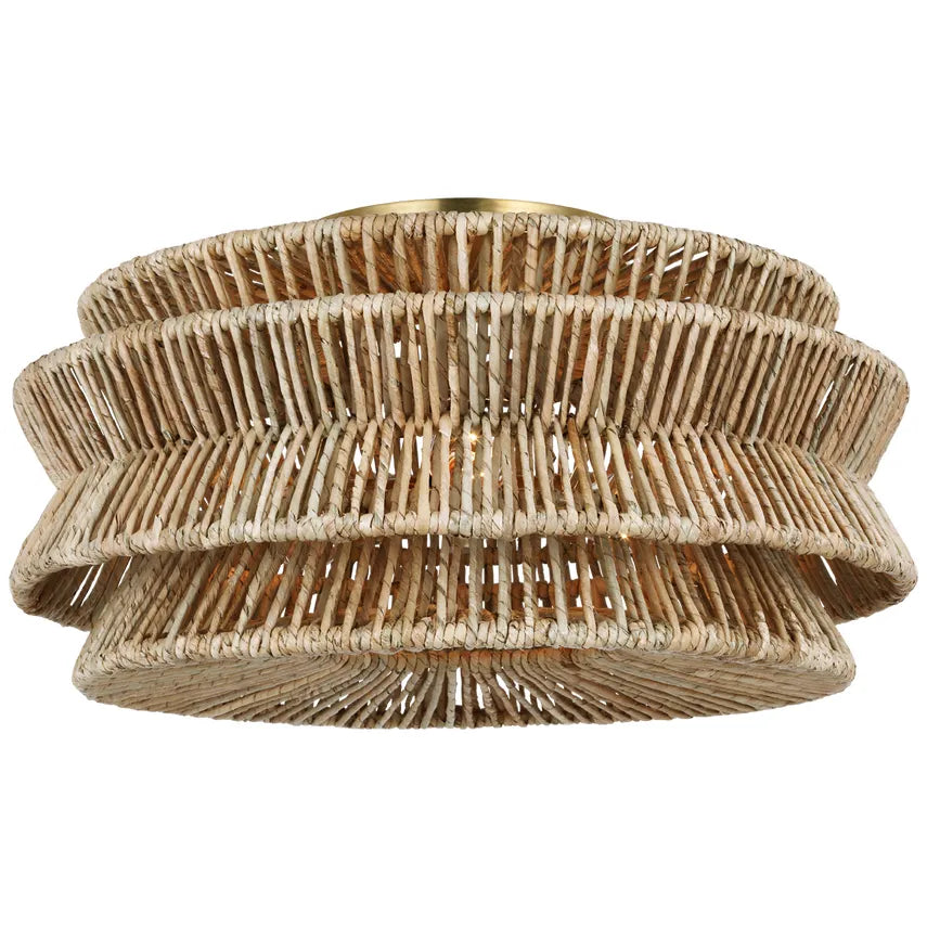 Antigua Drum Semi-Flush Mount - Light House Co.