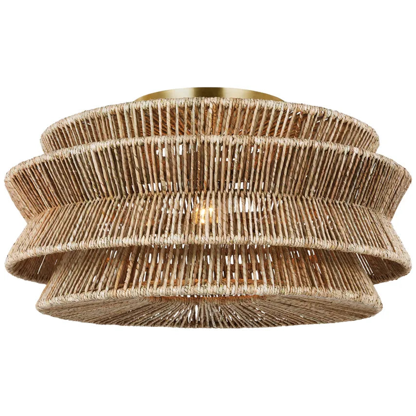 Antigua Drum Semi-Flush Mount - Light House Co.