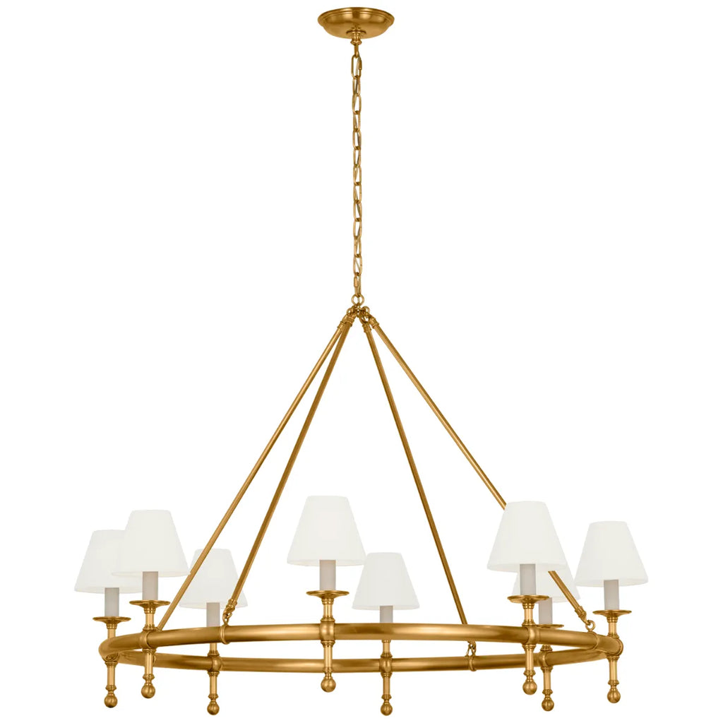 Classic Ring Chandelier - Light House Co.