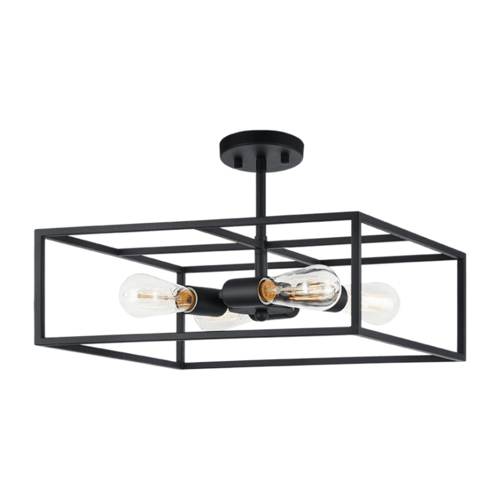 Candid 4-Light SQ Semi-Flush Mount - Light House Co.