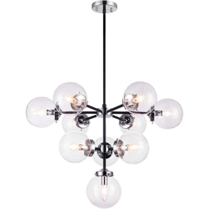 Maru 10-Light Chandelier - Light House Co.